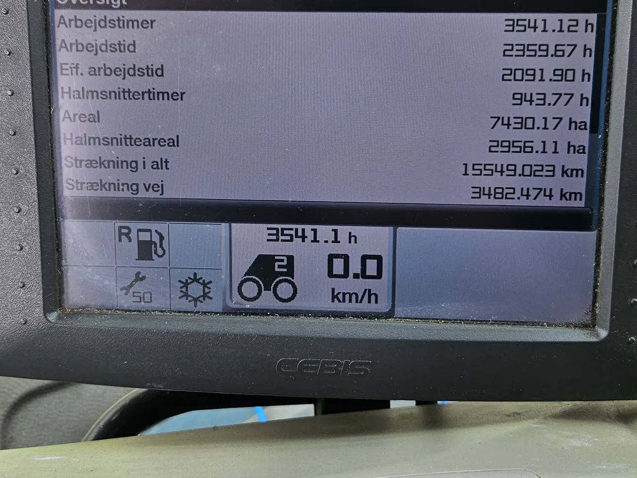 Billede 5 - Mejetærsker Claas Lexion 760 TT, 35 fod