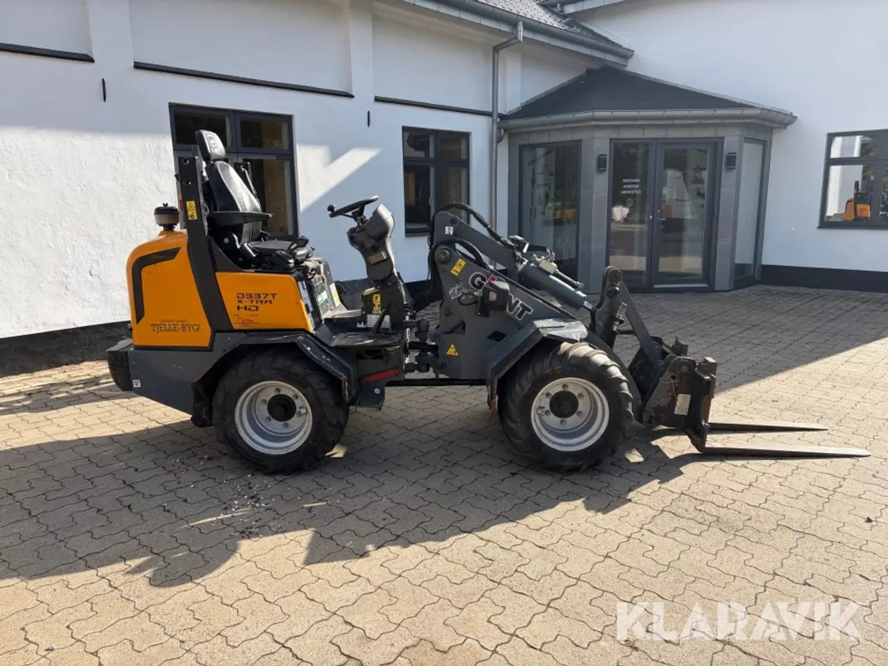 Billede 7 - Minilæsser Giant D337T X-TRA HD med tilbehør