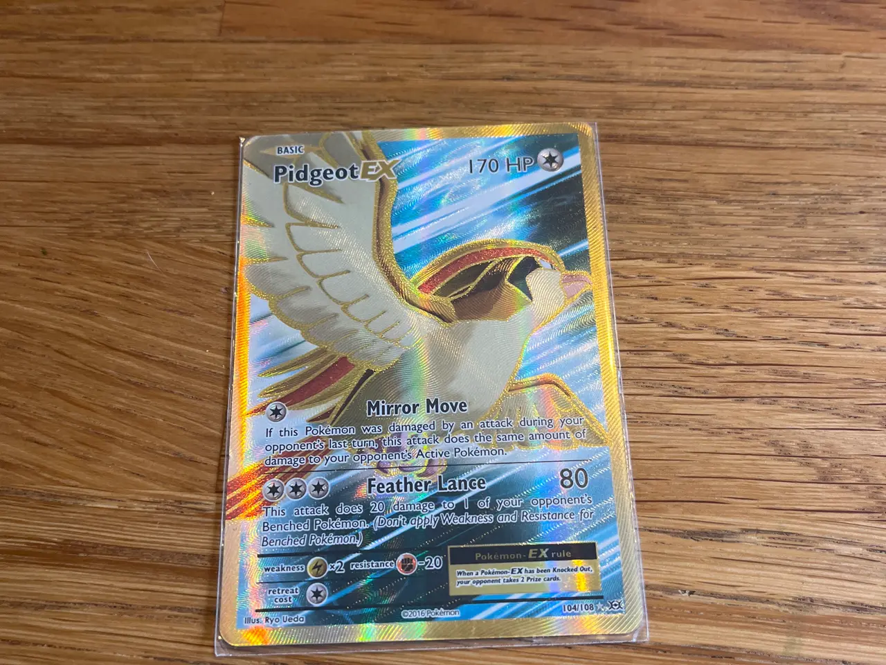 Billede 1 - Pidgeot EX 104/108 2016