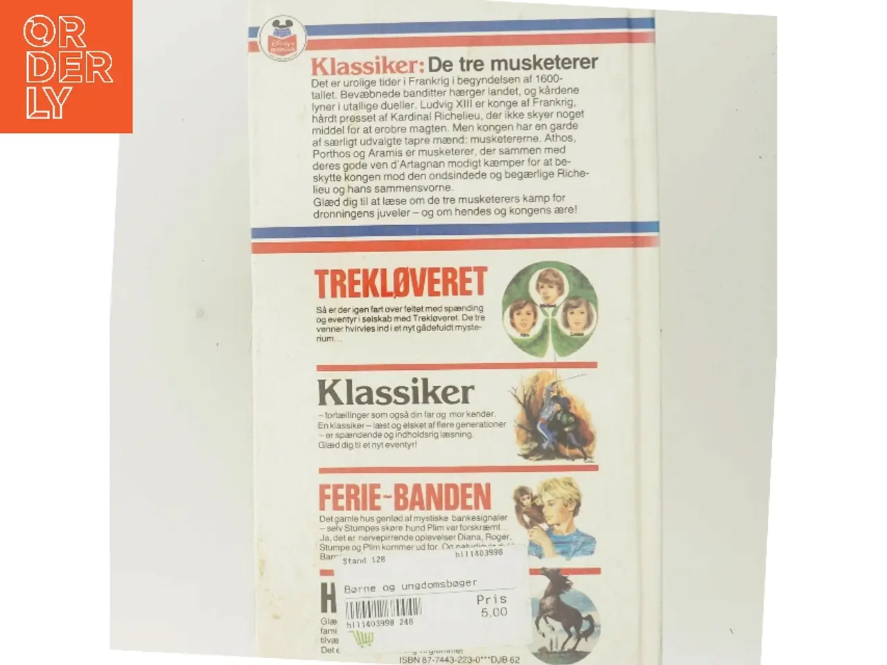 Billede 3 - De tre musketerer af Alexandre Dumas (Bog)