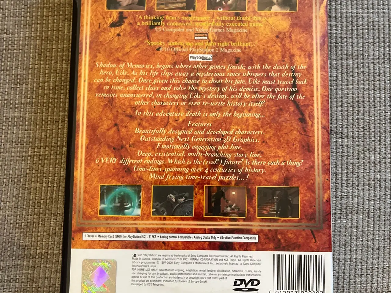 Billede 2 - Konami Shadow of Memories PlayStation 2 spil
