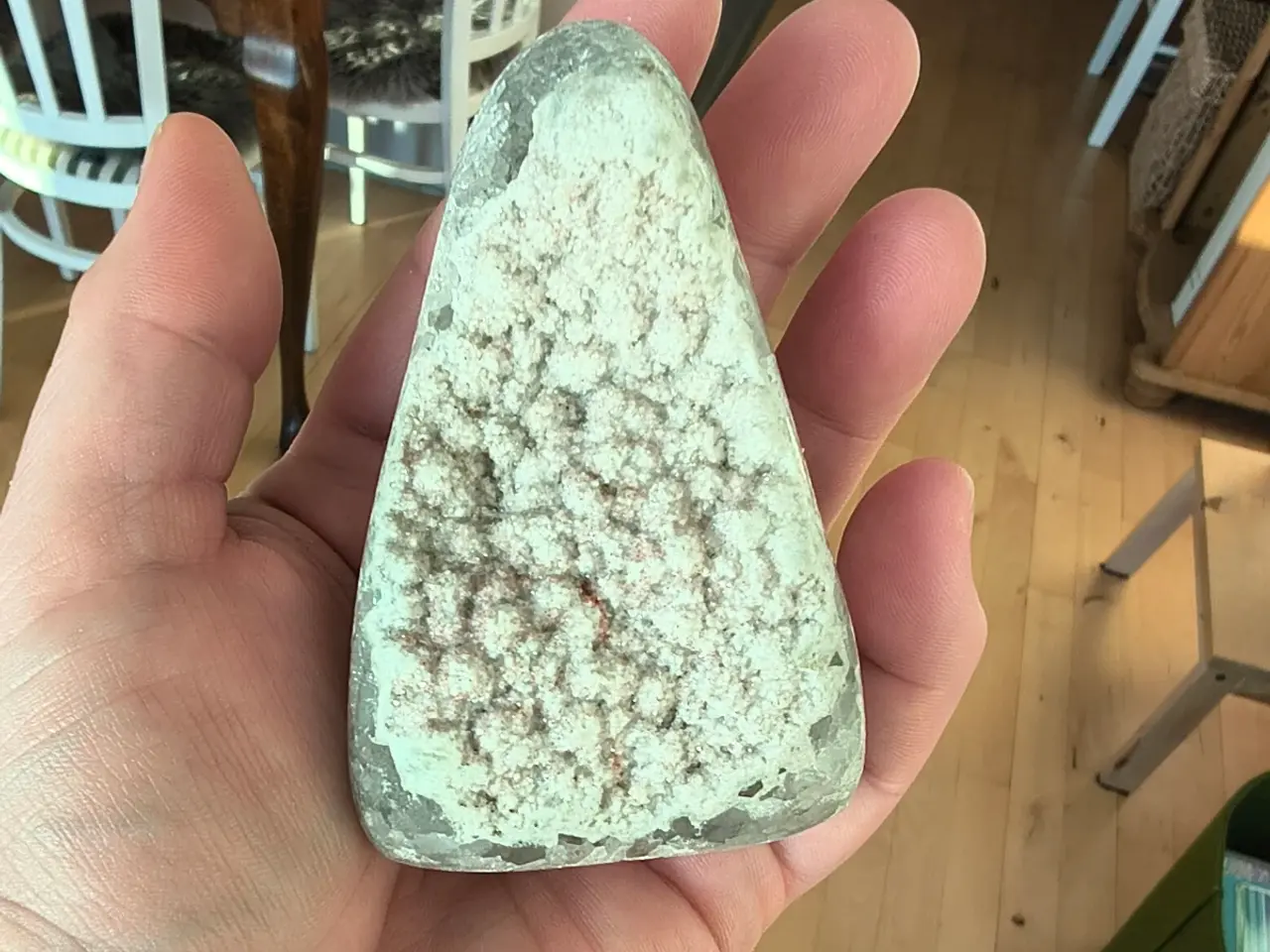 Billede 6 - Lys ametyst freeform med druzy
