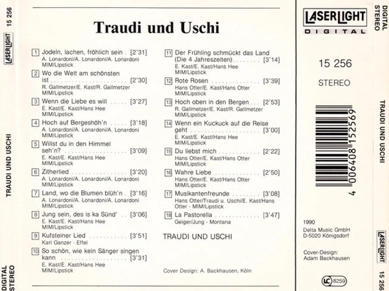 Billede 2 - Traudi & Uschi – Traudi & Uschi – CD