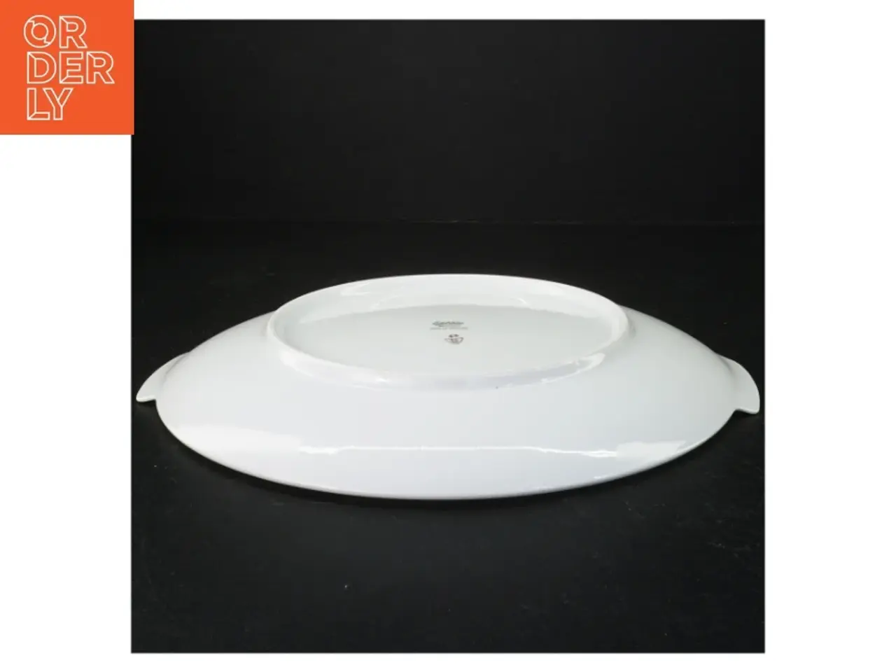 Billede 2 - Porcelæns fade x 2 med rosendekoration fra Edelstein (str. 30 cm)