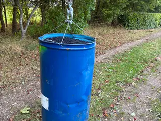 Biokul / Biochar af halmpiller