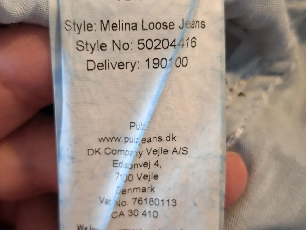 Billede 4 - Mørkeblå Pulz jeans
