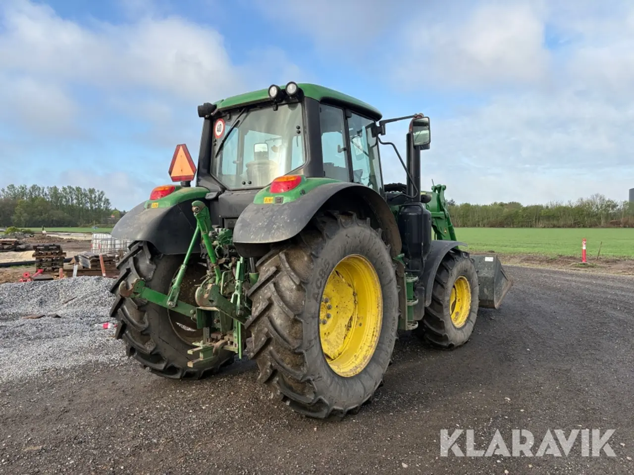 Billede 5 - Traktor John Deere 6130 M med frontlæsser