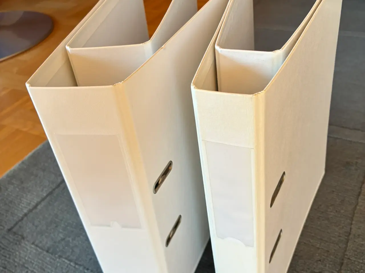 Billede 1 - Ringbind/brevordnere hvide