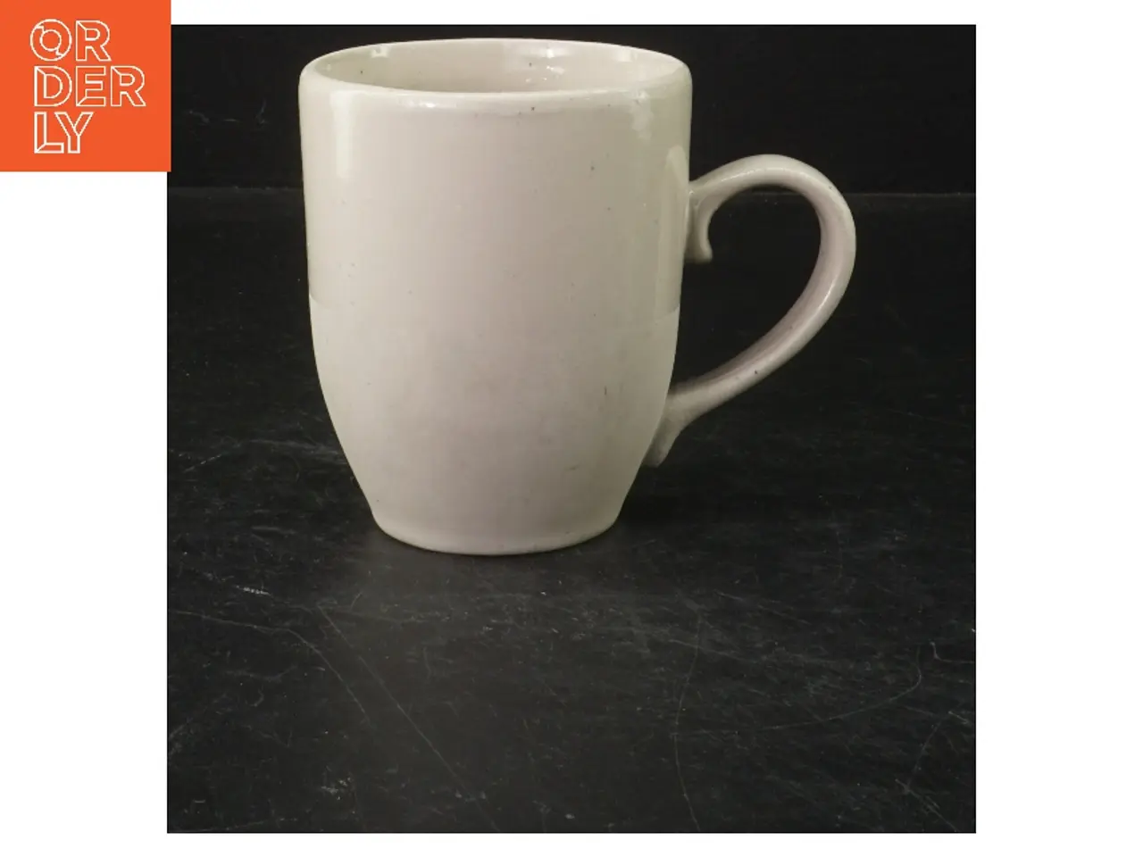 Billede 2 - Hvide keramiske krus fra Broste (str. 11 cm. 7 styk)