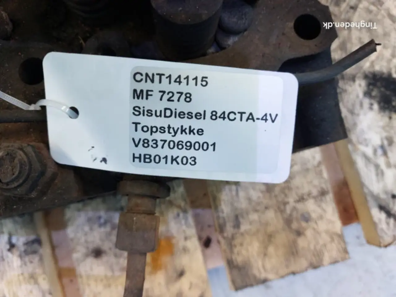 Billede 18 - SisuDiesel 84CTA-4V Topstykke V837069001
