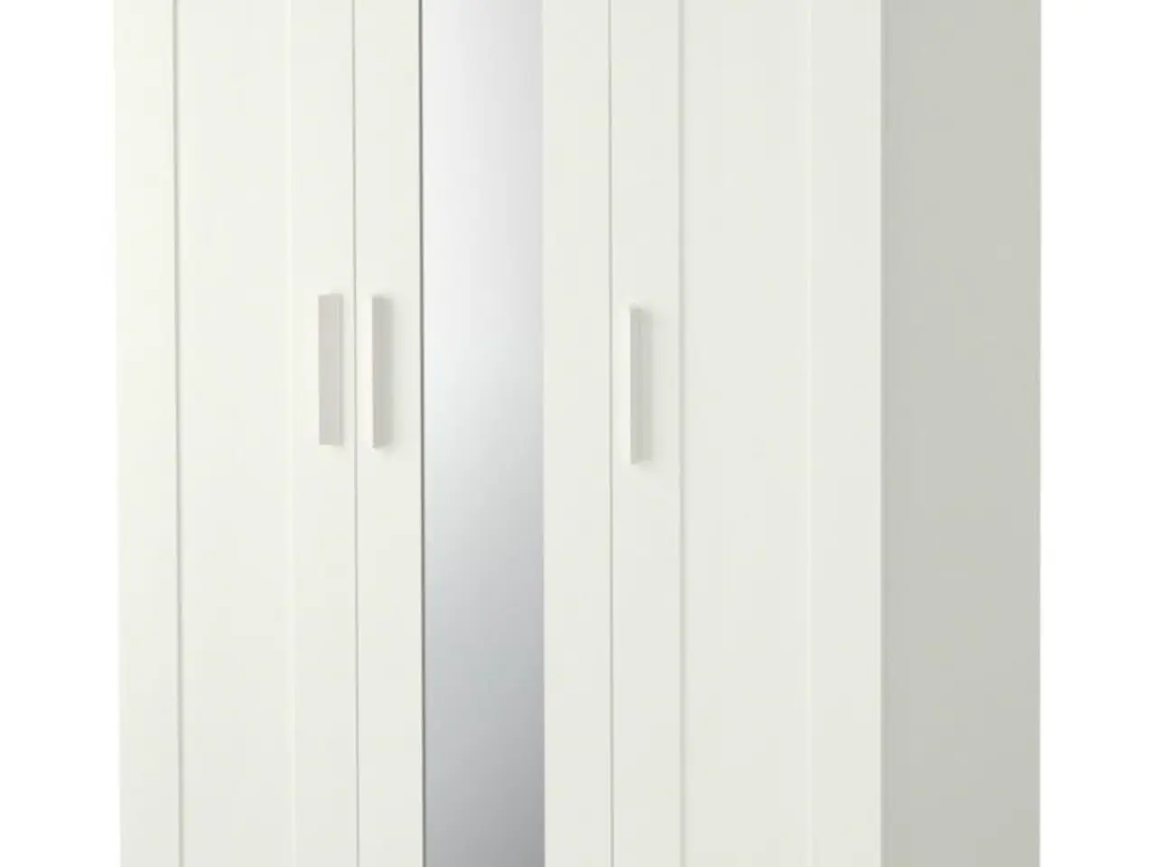 Billede 3 - IKEA BRIMNES garderobeskab – hvid – 117x50x190 cm