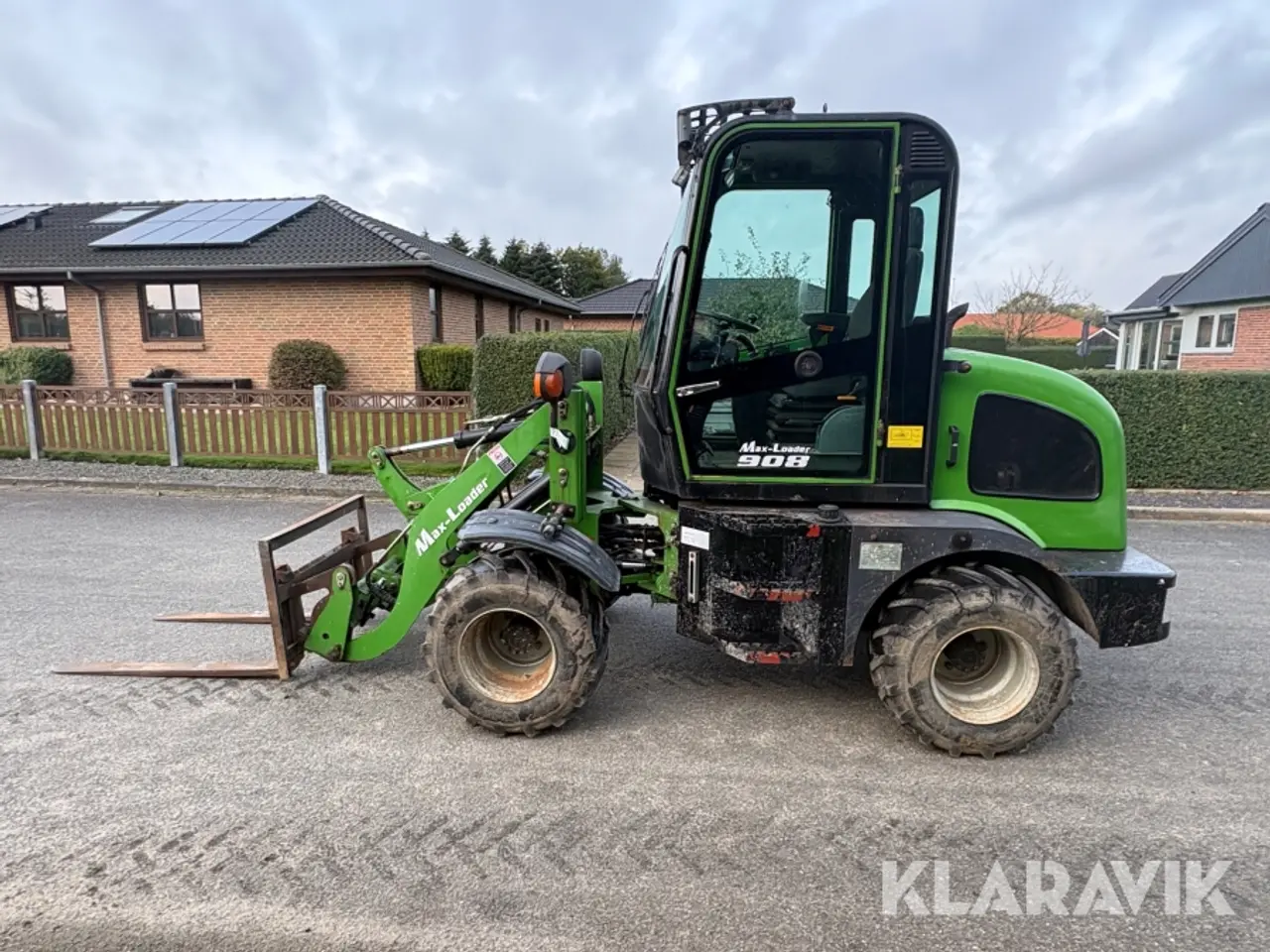 Billede 4 - Minilæsser Max loader 908