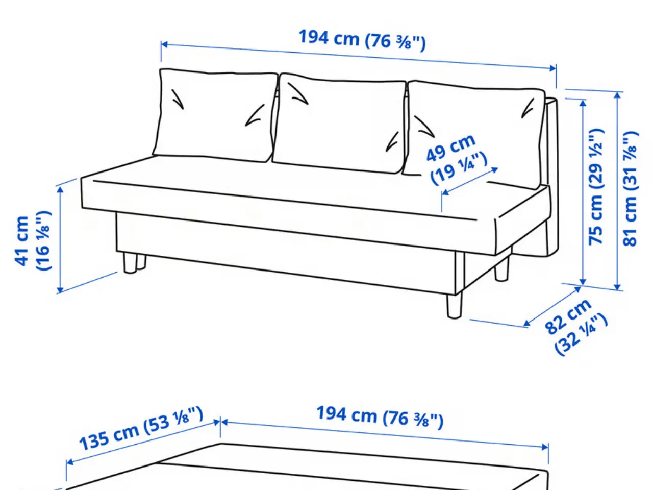 Billede 7 - IKEA Älvdalen sovesofa