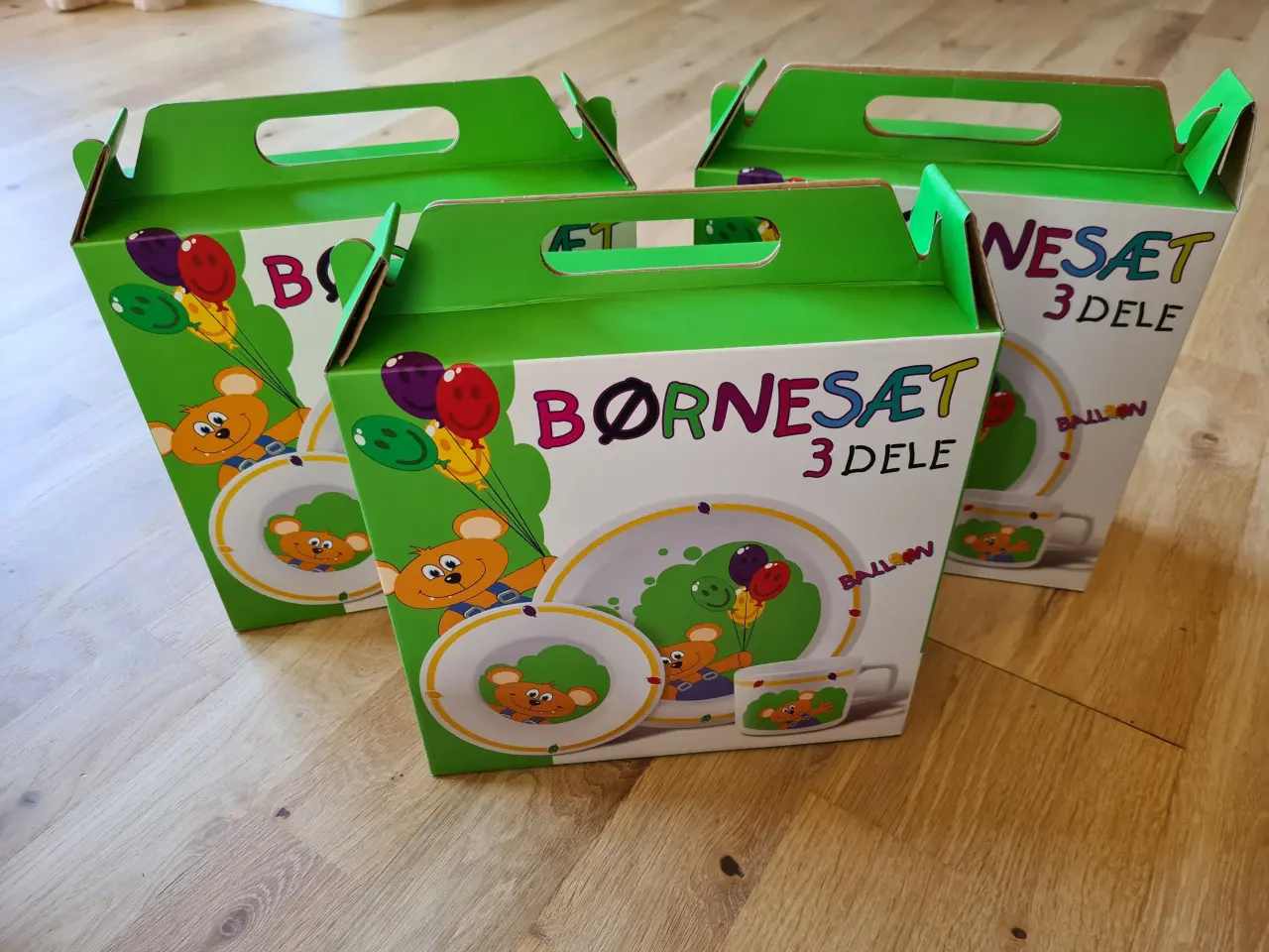 Billede 4 - Nyt melamin sæt med bamse