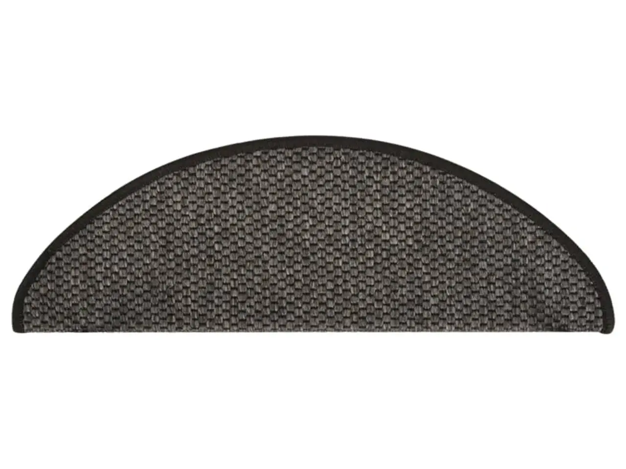 Billede 4 - Selvklæbende trappemåtter 15 stk. 65x21x4cm sisal-look antracit