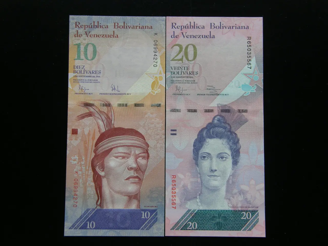 Billede 4 - Venezuela   6 Stk.   Unc.