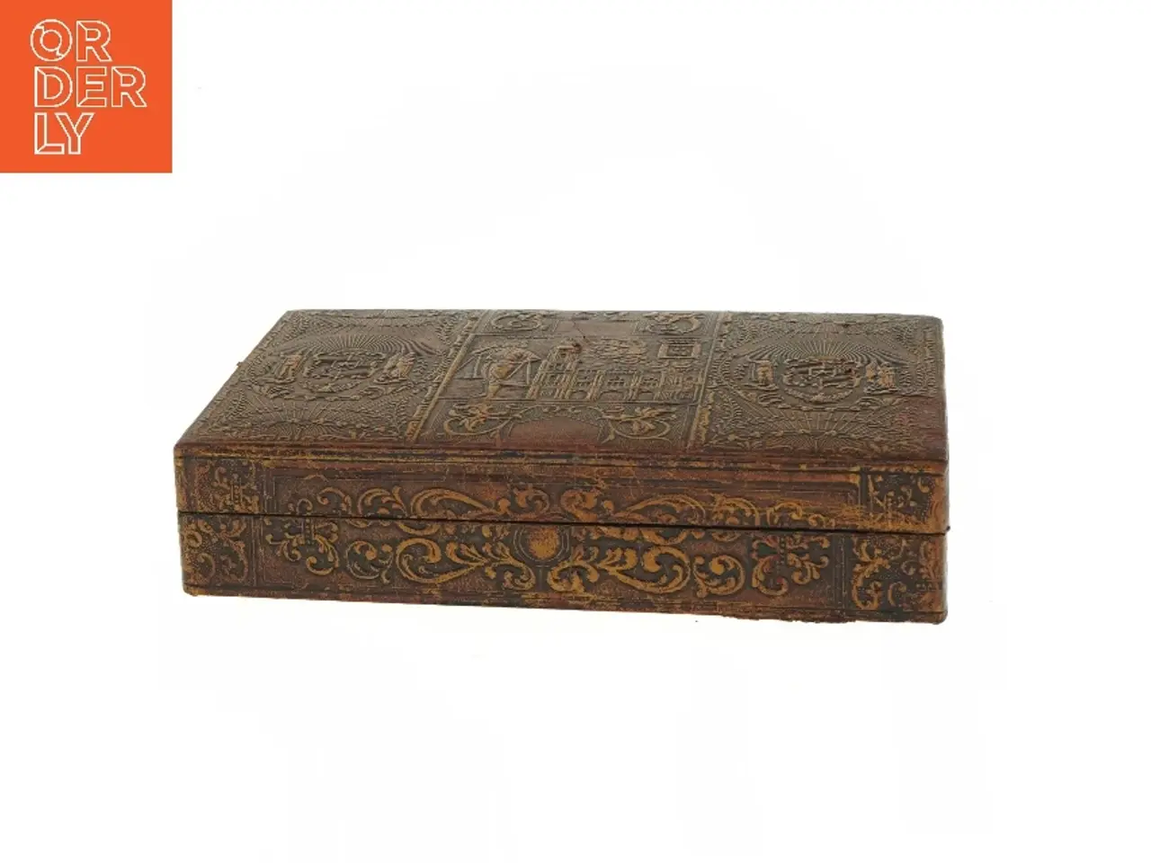 Billede 1 - Vintage Cigar æske (str. 28x17 cm)