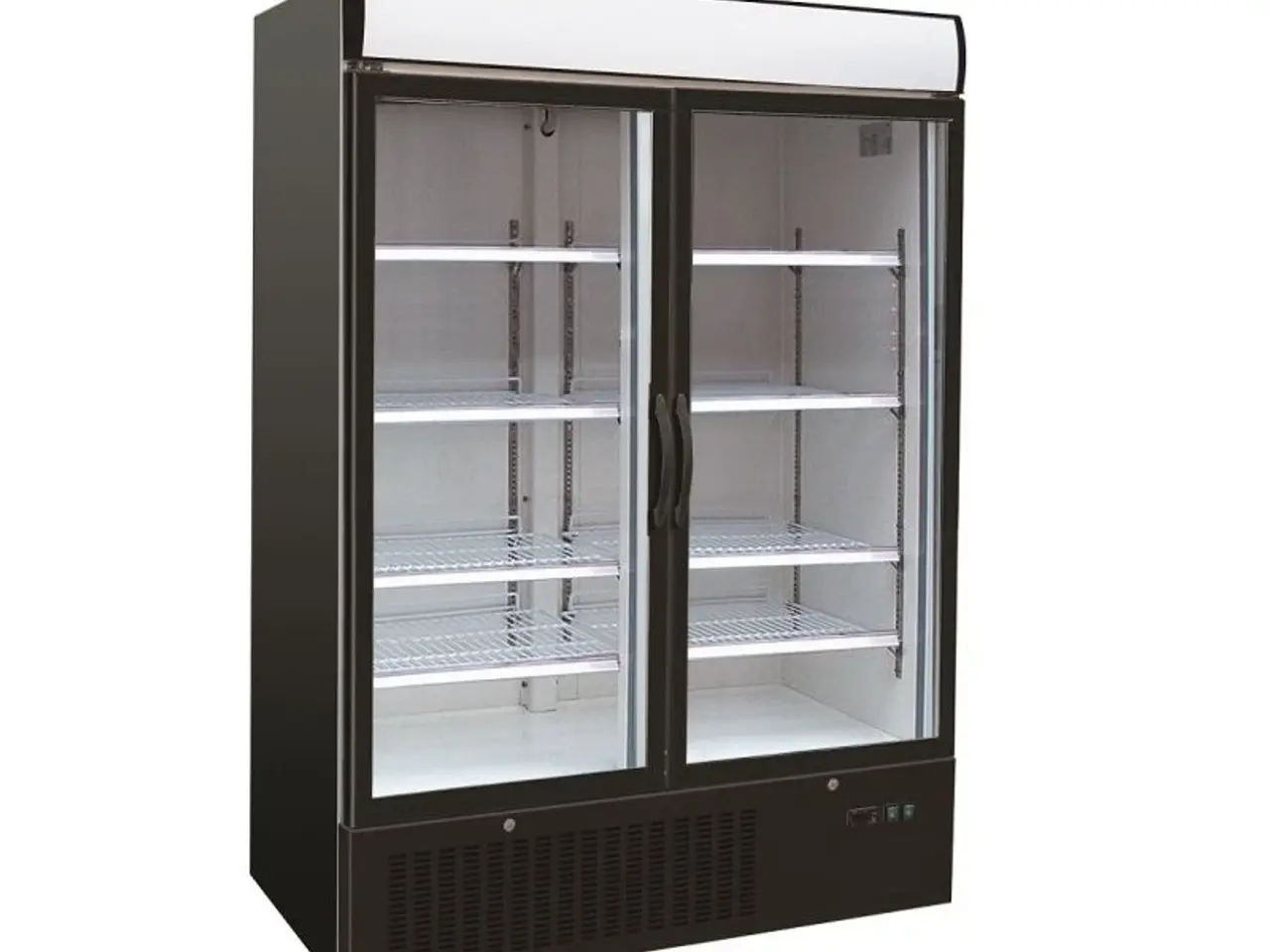 Billede 1 - Displayfryseskab med 2 glasdøre – 1079 Liter
