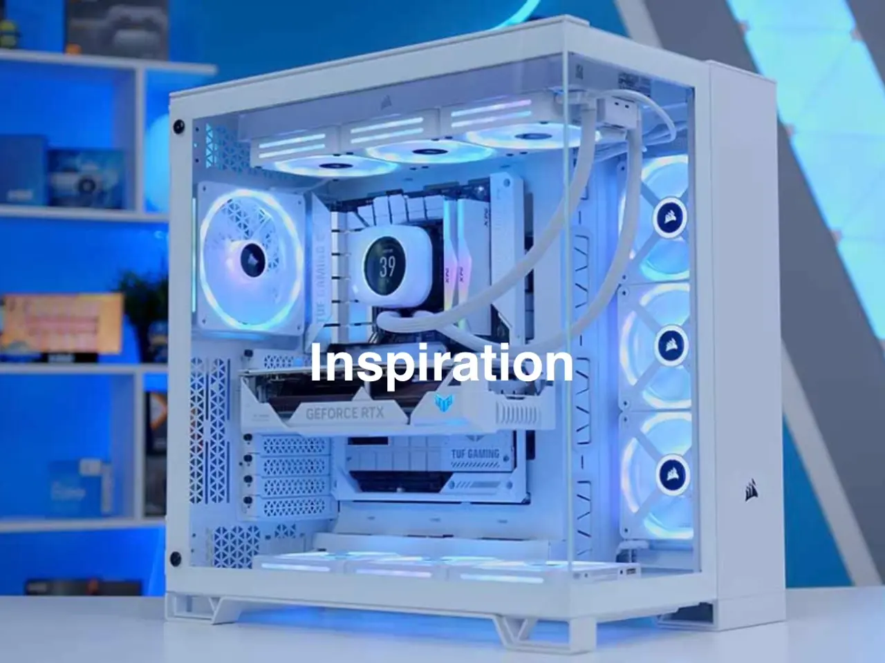 Billede 11 -  Hvid custom-build gaming PC 32gb ddr5 RAM RTX4060