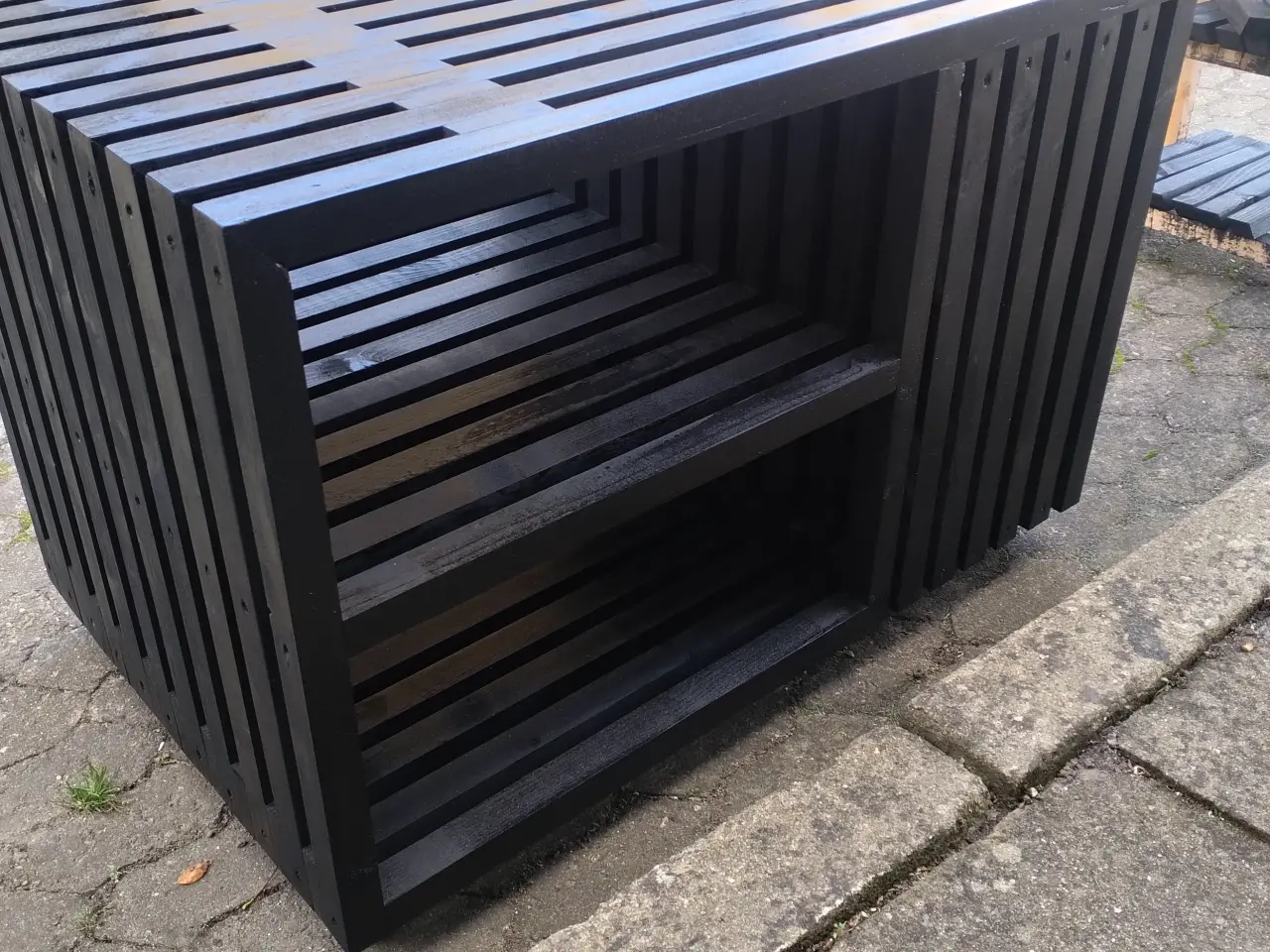 Billede 4 - Grillbord med gas skjuler på mål.
