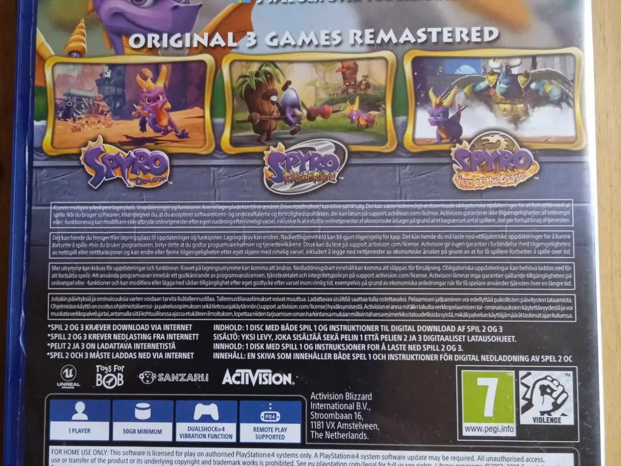 Billede 2 - Spyro Reignited Trilogy PS4