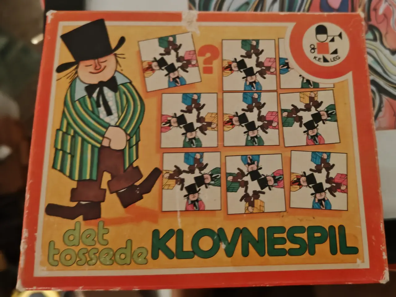 Billede 1 - Det tossede klovnespil Brætspil klovnespillet