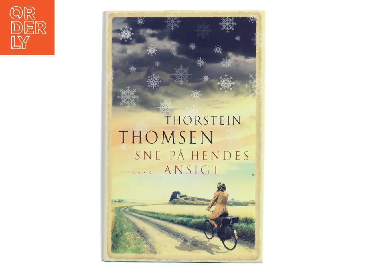 Billede 1 - Sne på hendes ansigt af Thorstein Thomsen (f. 1950) (Bog)