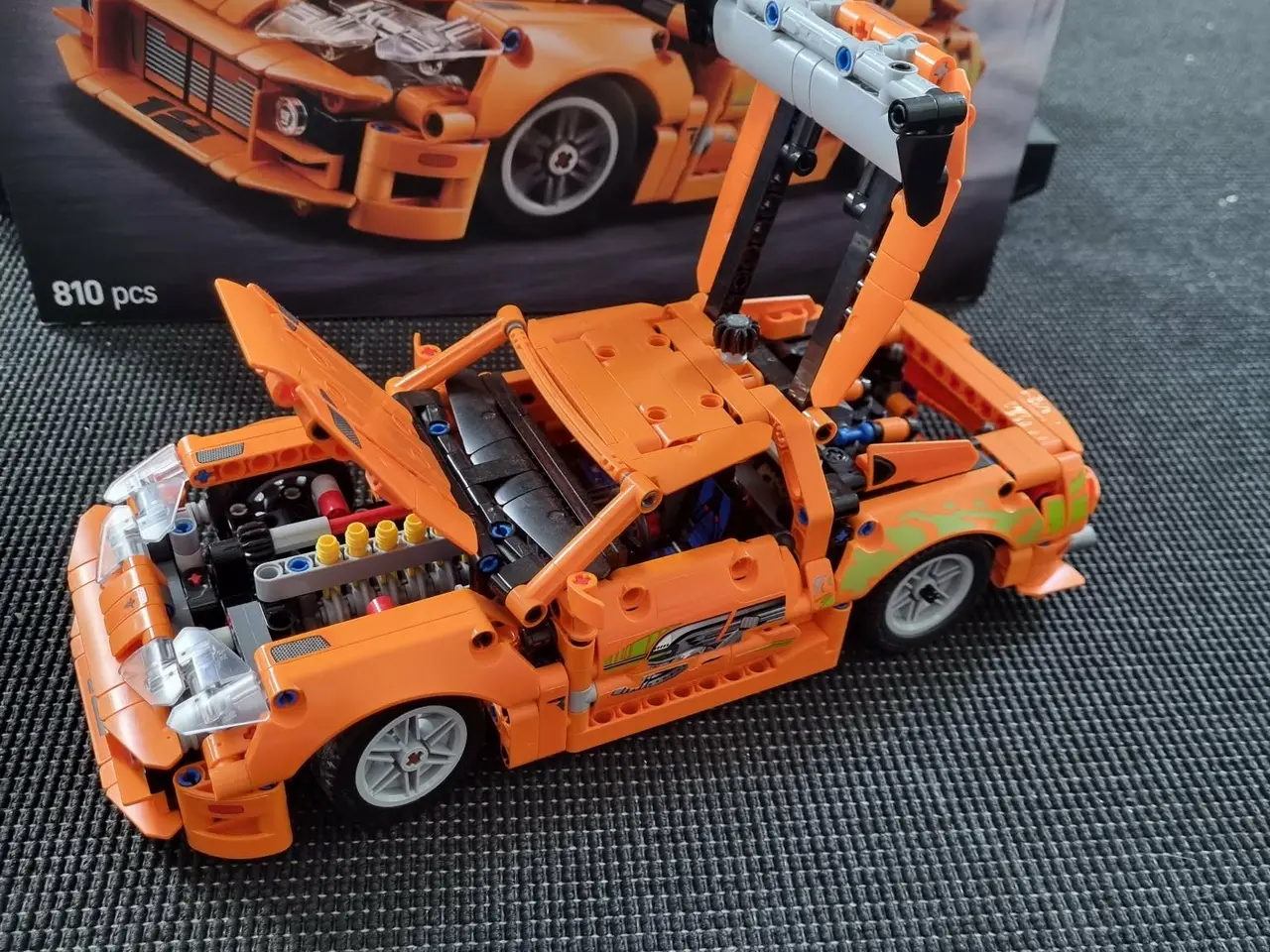 Billede 2 - Fast and furious lego technic Toyota supra mk4