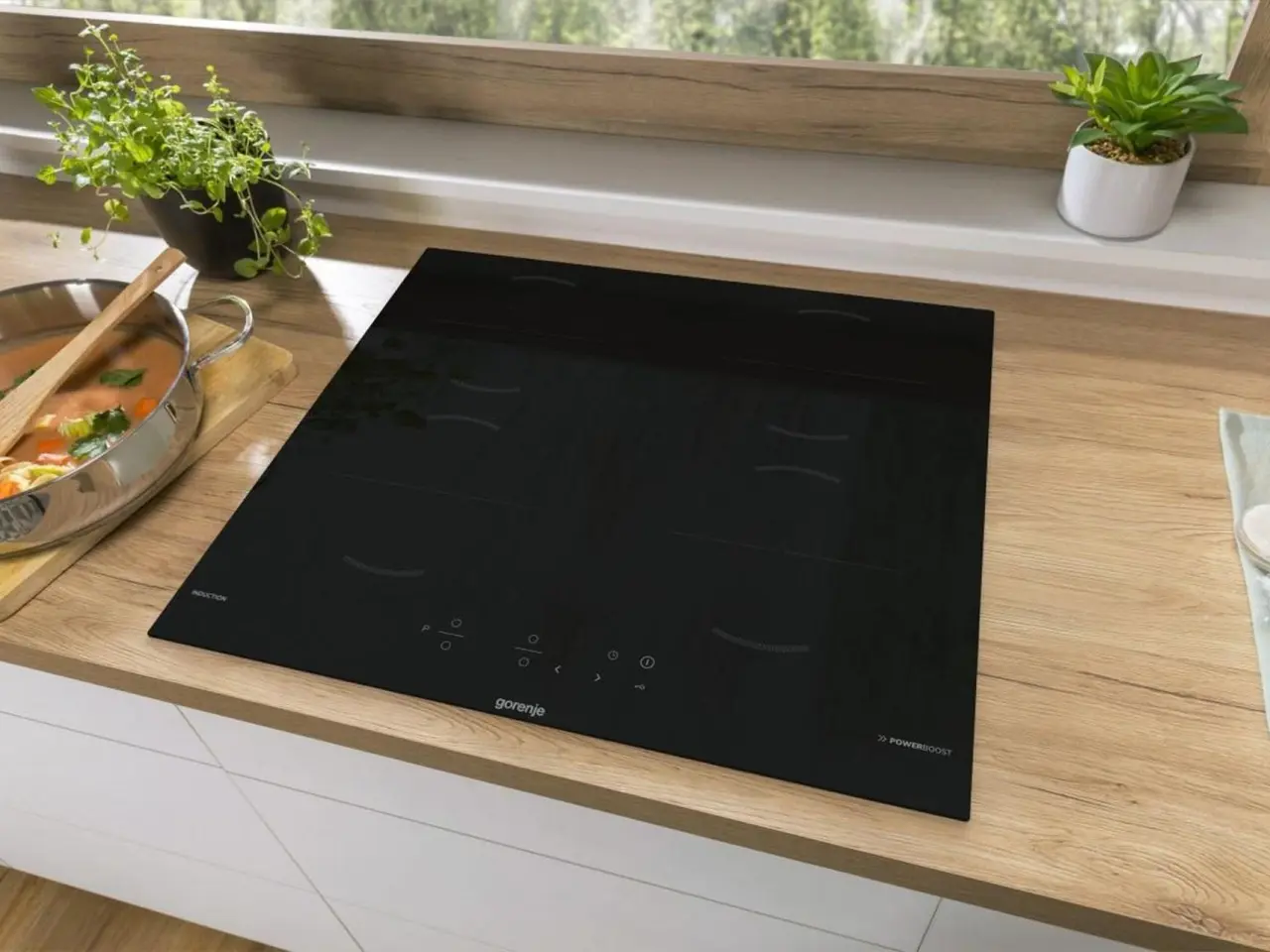 Billede 8 - Gorenje GI6401BSCE induktionskogeplade 59 cm - sort, 4 zoner