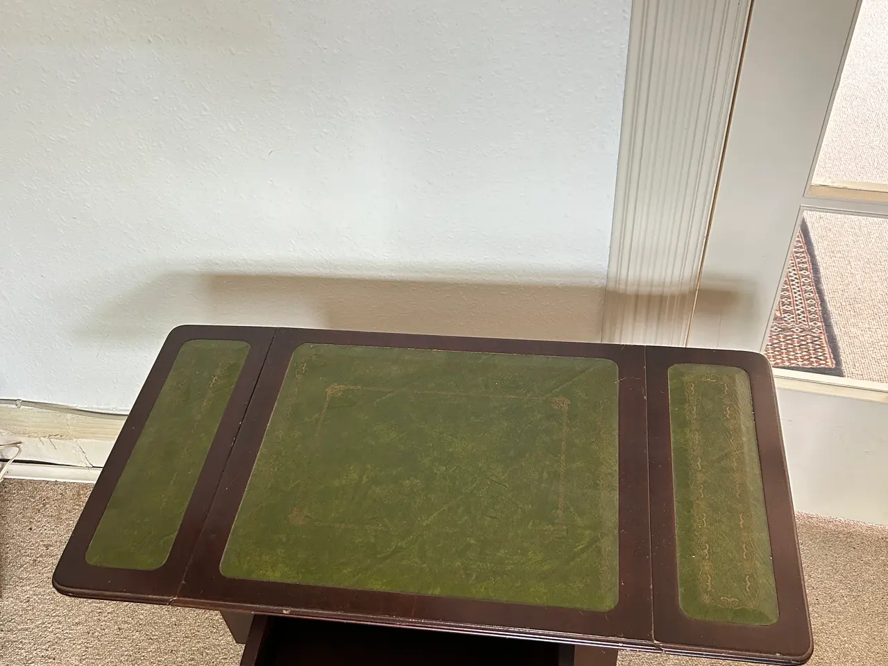 Billede 1 - Klassisk engelsk sidebord / klapbord.