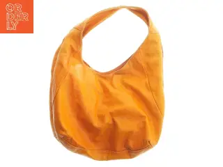 Orange skuldertaske (str. 31x40x15 cm)