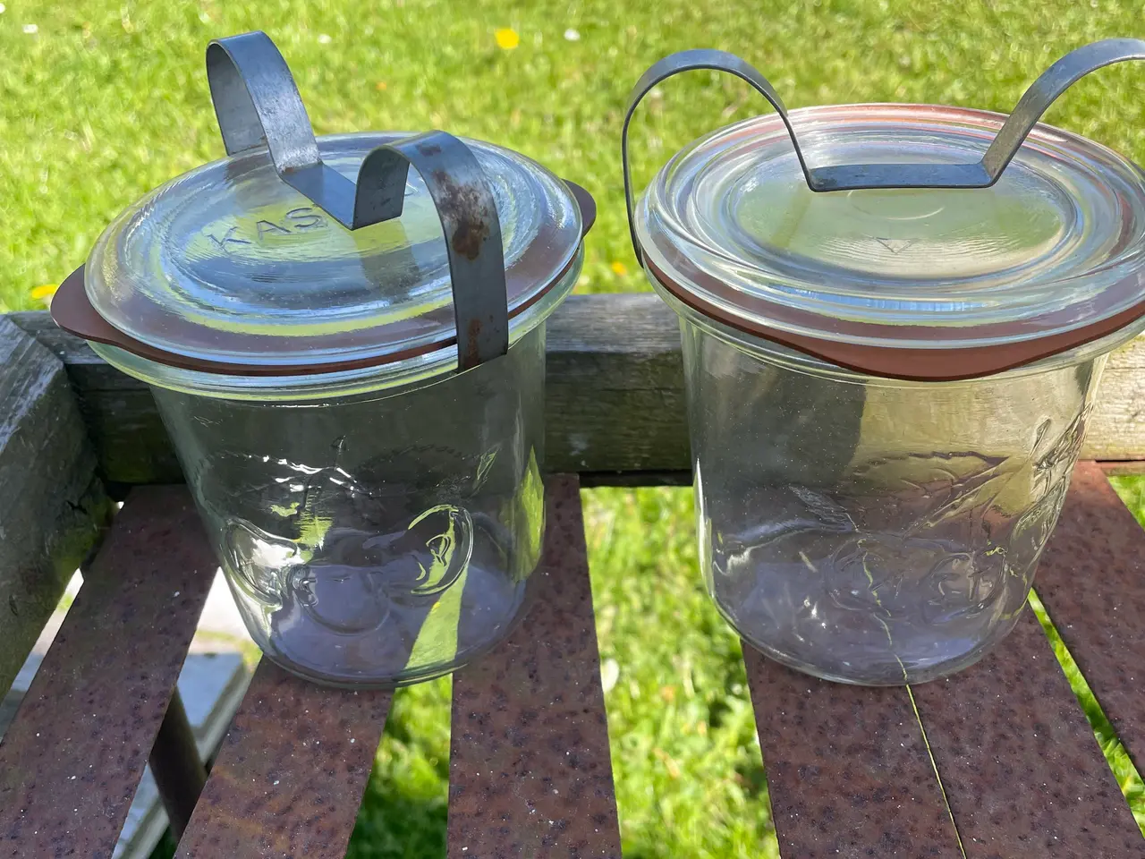 Billede 1 - Henkogningsglas / Sylteglas Kastrup Holmegaard