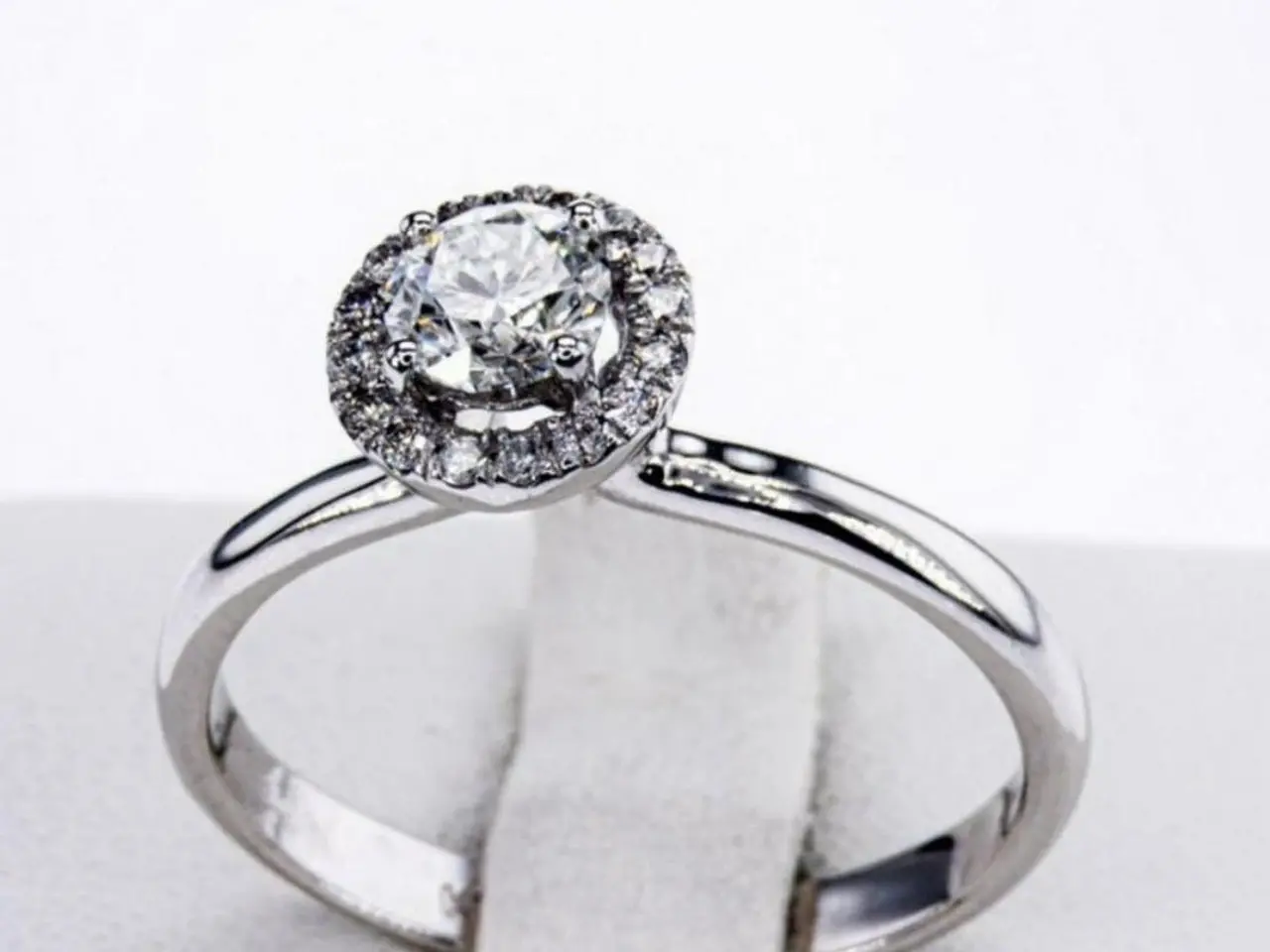Billede 2 - Naturlig Diamantring 0.62ct