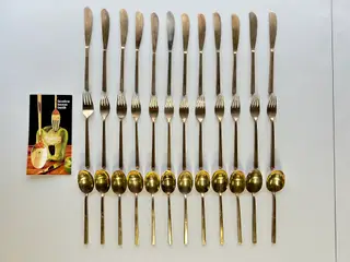 Scanline bronzebestik – 39 dele + originalt hæfte.