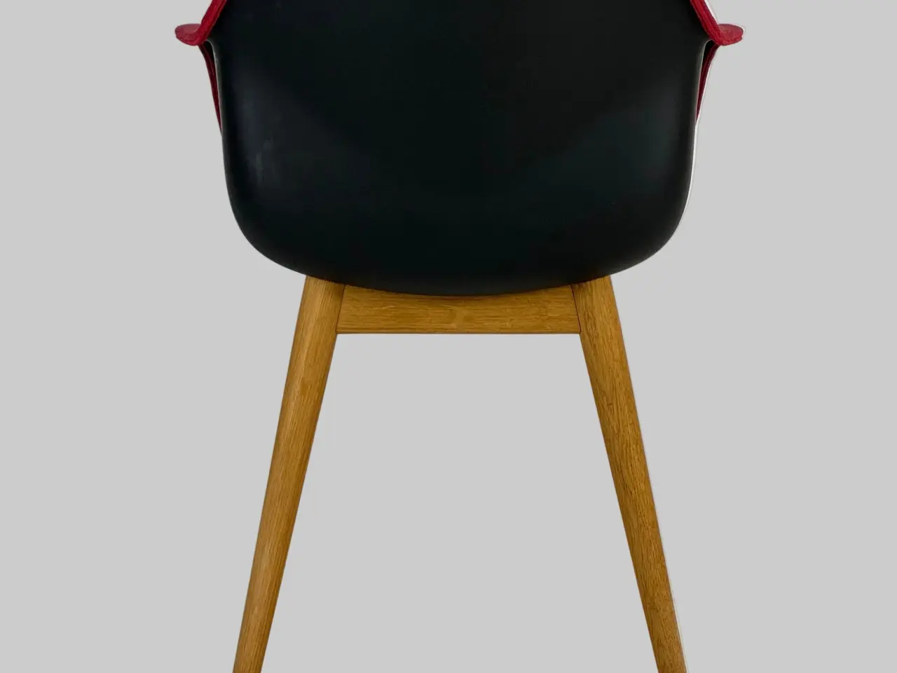 Billede 5 - Four Design FourMe 44 Wooden Legs Stol – Sort med Træ Stel