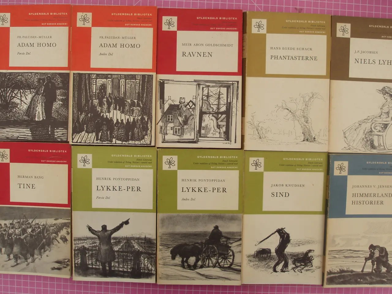 Billede 2 - Gyldendals Bibliotek diverse forfattere