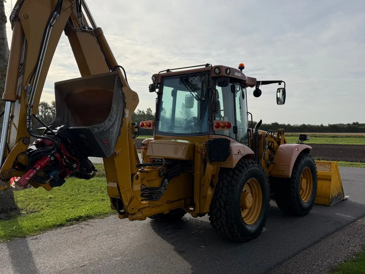 Billede 5 - Hydrema 926D Fin rendegraver med Rotortilt med klo samt ESD Dobbelt command