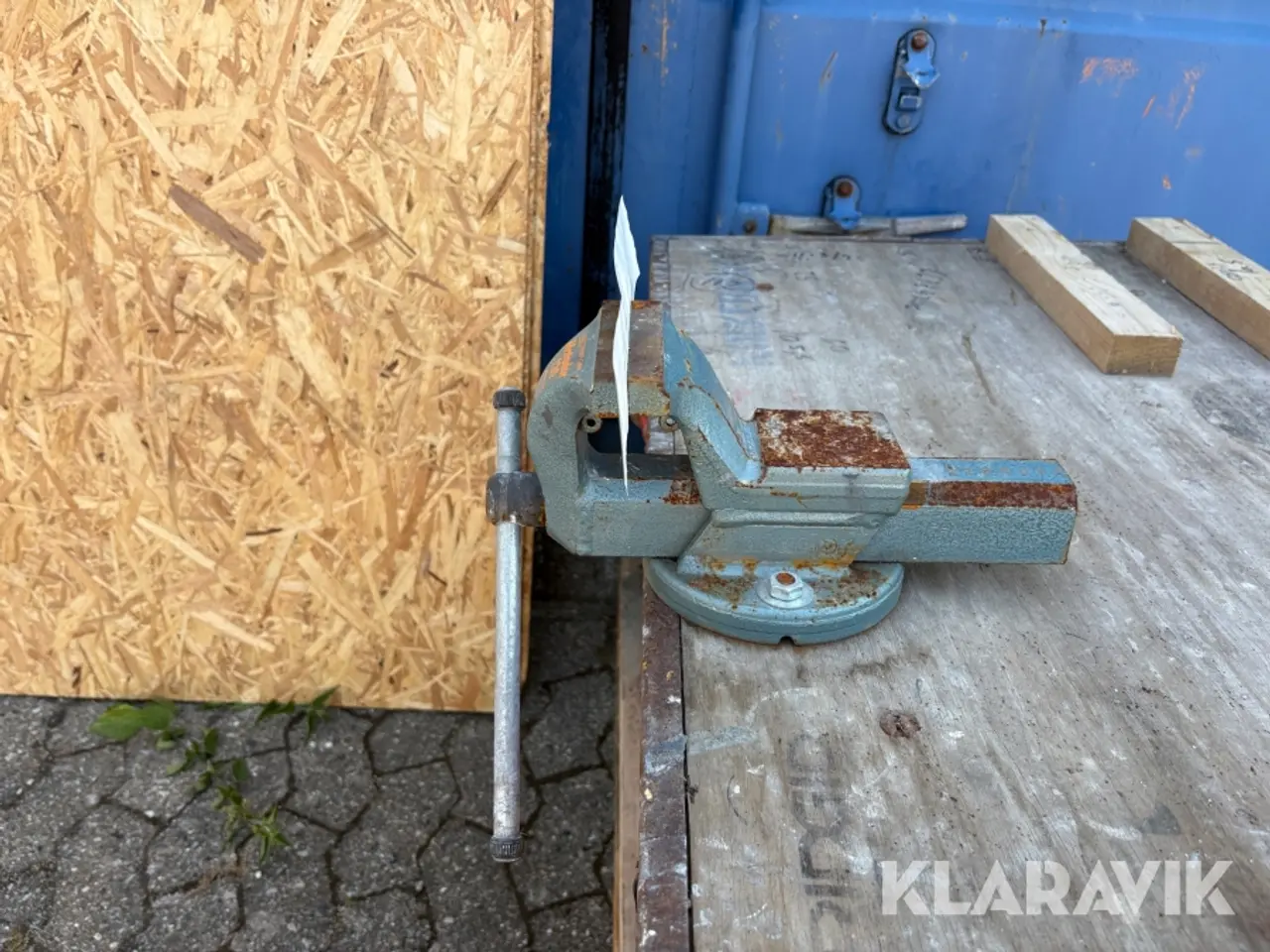 Billede 11 - Foldbar arbejdsbænk med skruestik Ridgid - 3 styk
