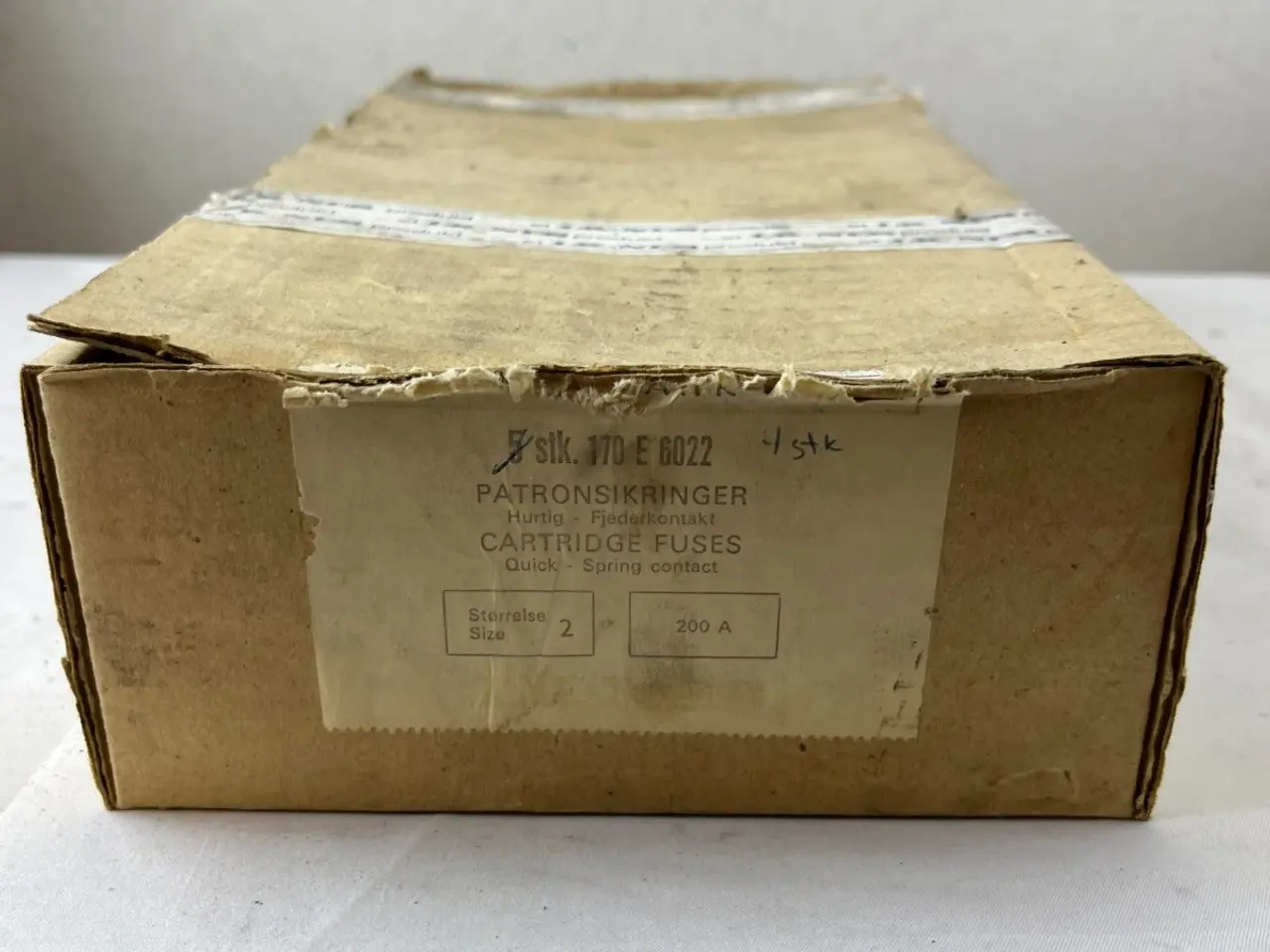 Billede 8 - 4x LK‑NES 170E6022 200A 500V HL Cartridge Fuses 2