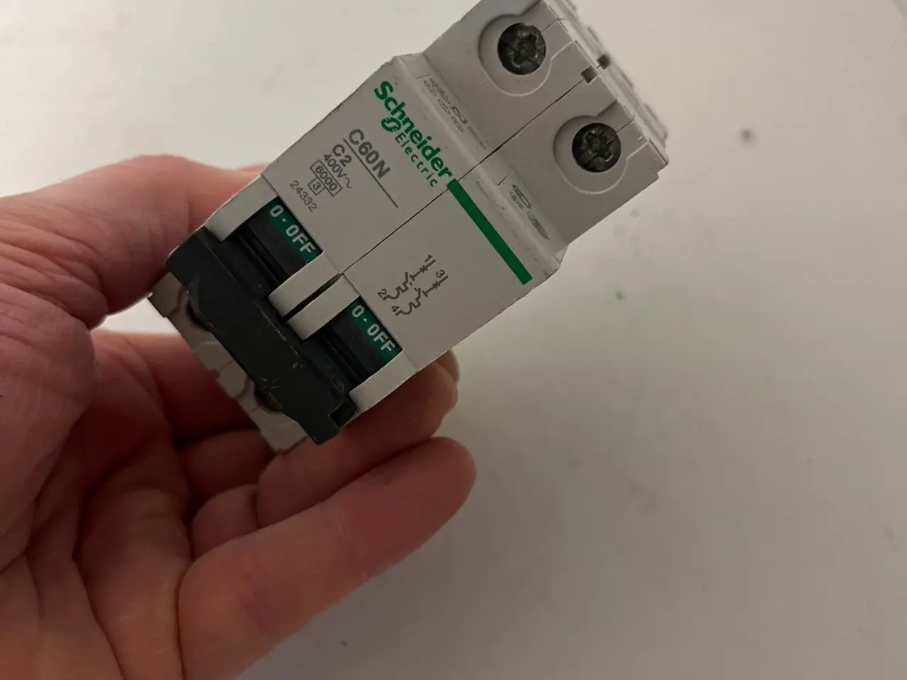 Billede 7 - Schneider Electric C60N C2 2P 400V Miniature 6000A