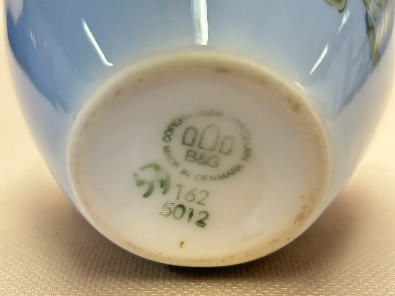 Billede 3 - Smuk Bing & Grøndahl vase – Guldregn