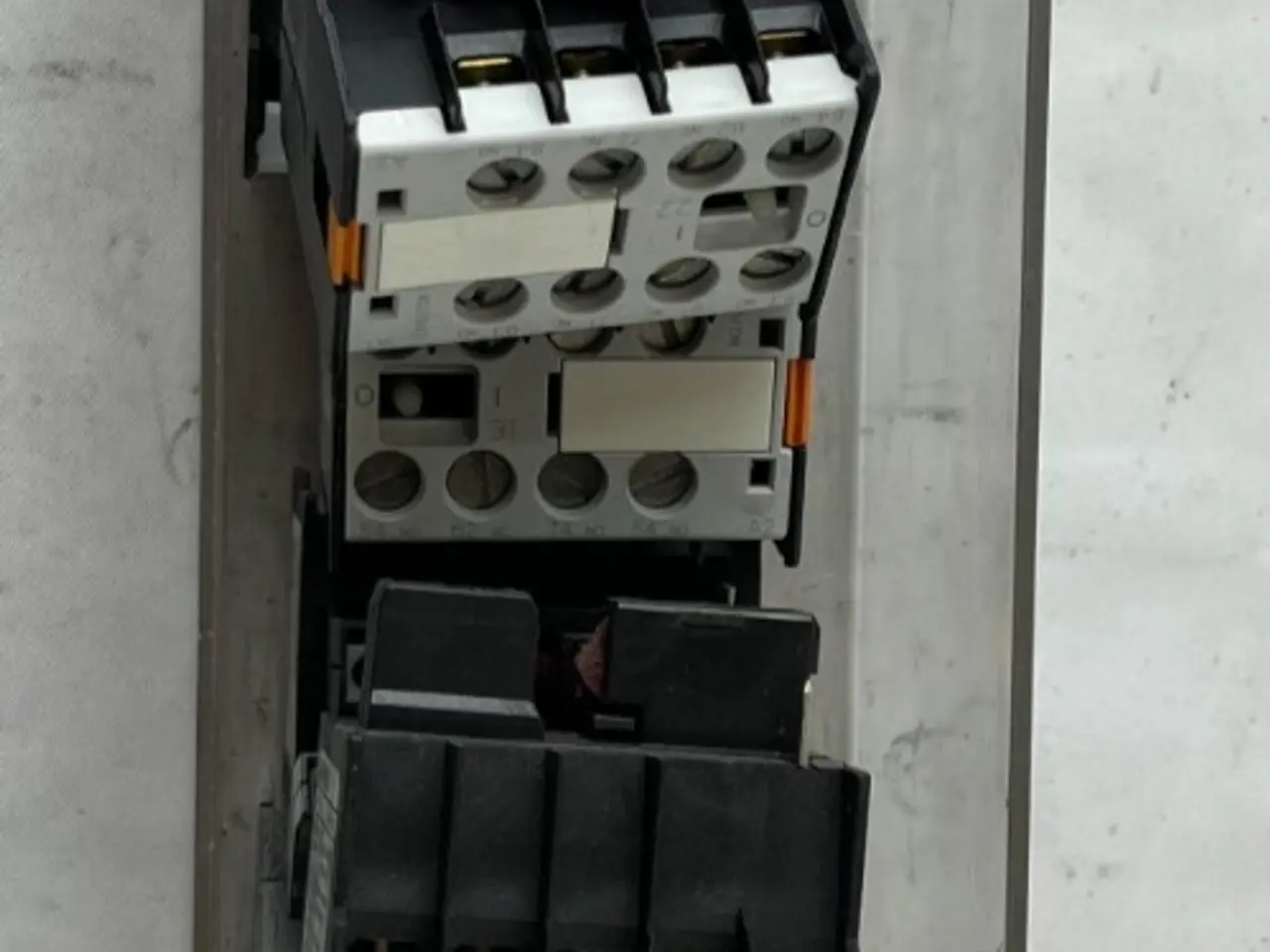 Billede 1 - Siemens 3TX44 kontaktor relæ Aux Blocks blandet