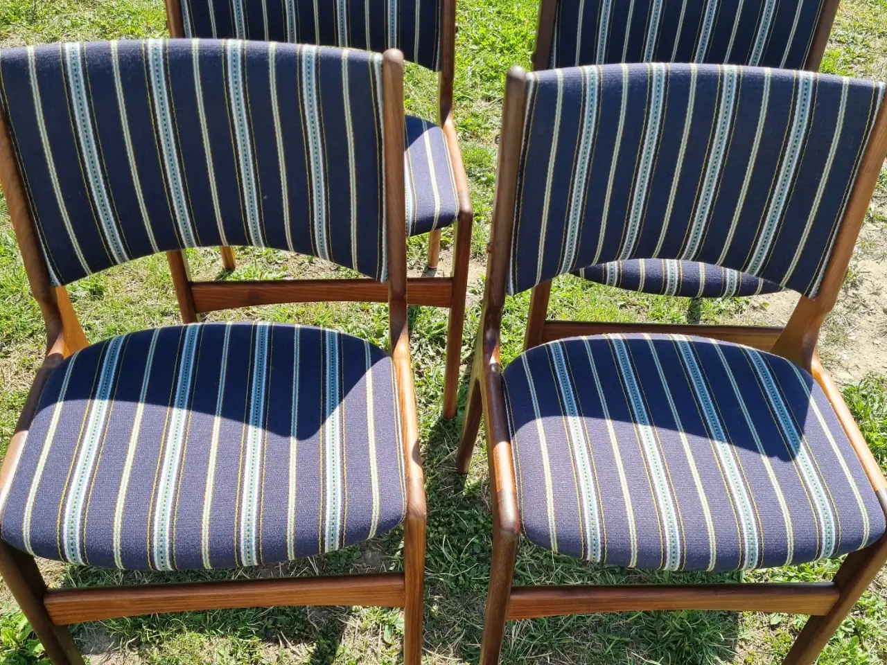 Billede 2 - 4 originale Erik Buch "Model 89" spisebordsstole i