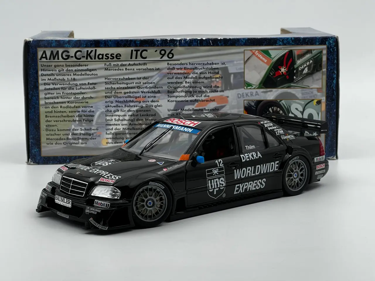 Billede 2 - 1996 Mercedes Kurt Thiim AMG ITC/DTM - 1:18