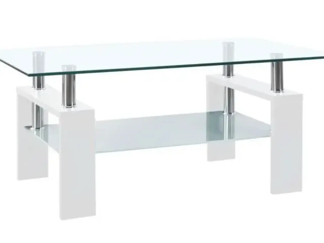 Billede 1 - Sofabord i glas