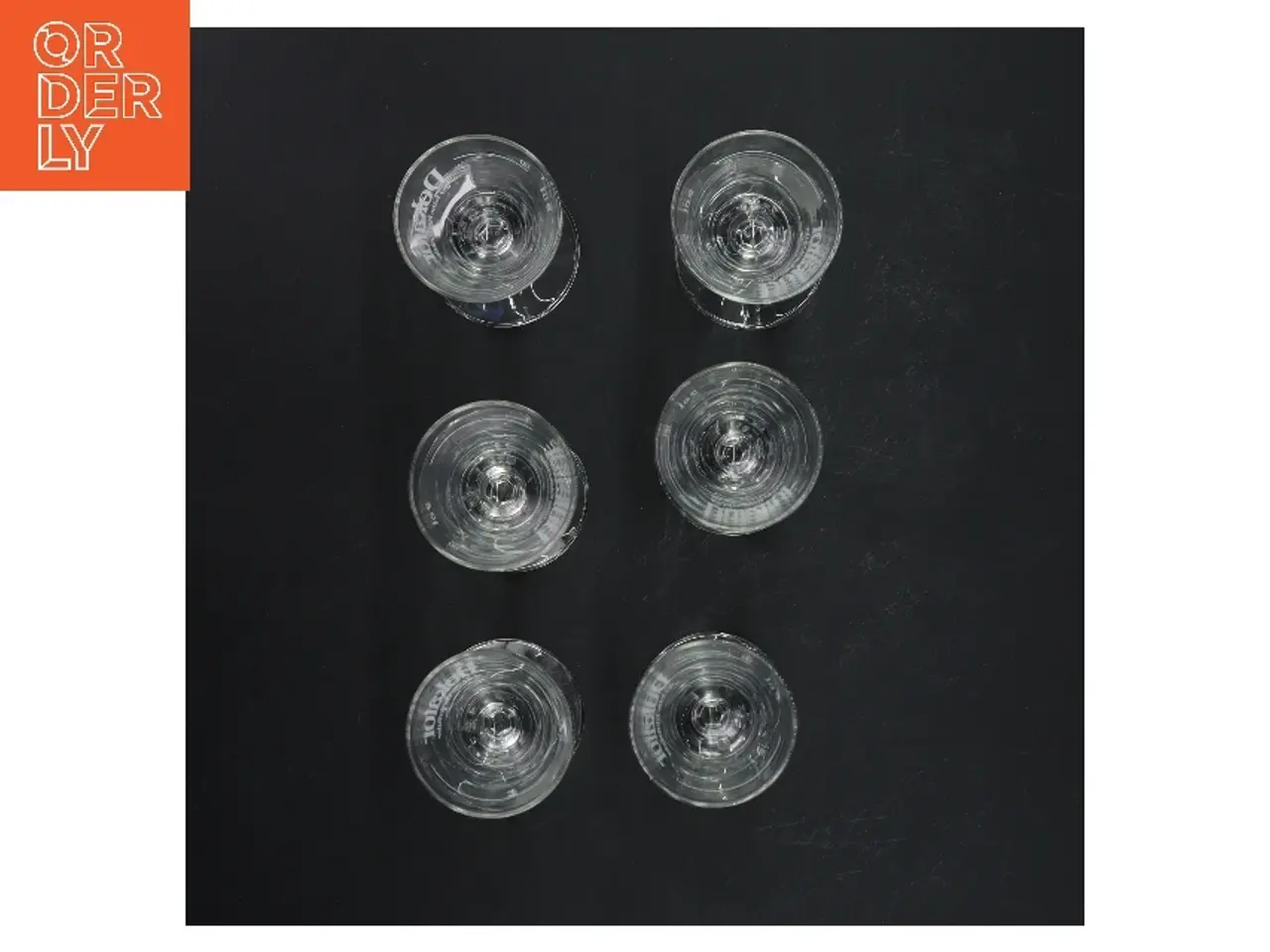 Billede 3 - Sæt med seks glas (str. Ø 5x h 9 cm)