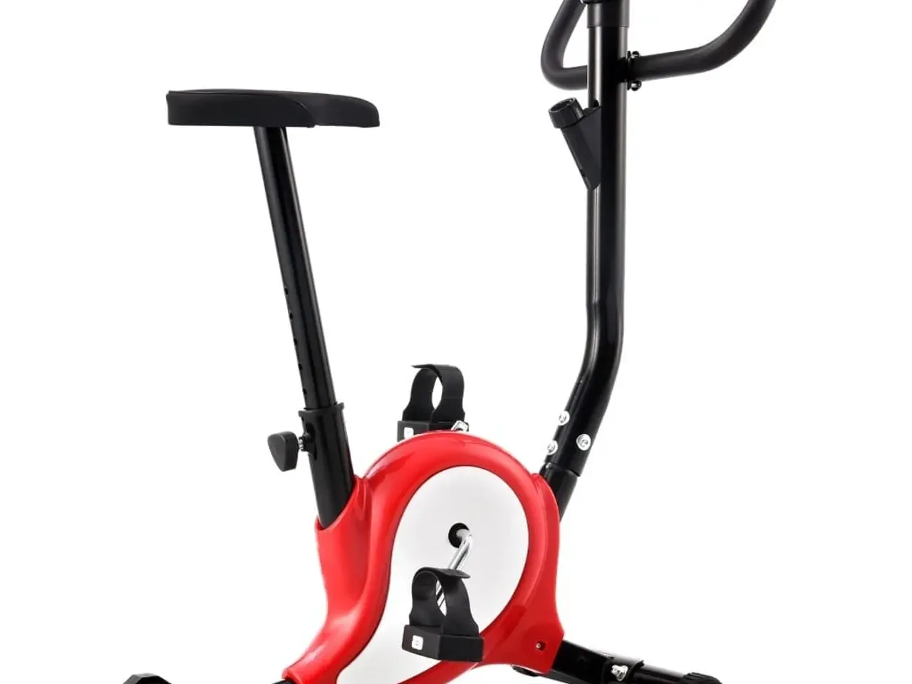 Billede 1 - Motionscykel med båndmodstand - rød/hvid