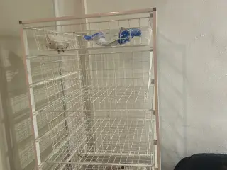 2 tråd kurv reoler