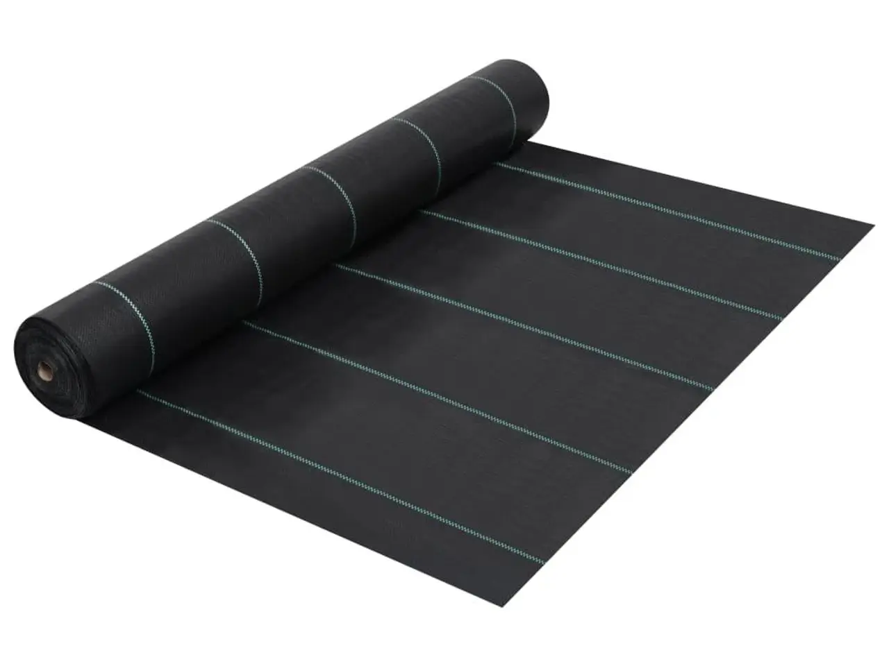 Billede 1 - Ukrudtsdug 2 × 10 m - sort PP, 60 g/m²