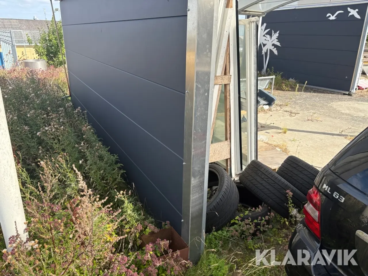 Billede 12 - Carport med buet overdækning